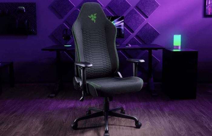 Le concept de chaise pour enfants de Razer peut contrôler sa température