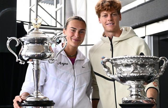 Sinner pour un doublé, Sabalenka pour un triplé