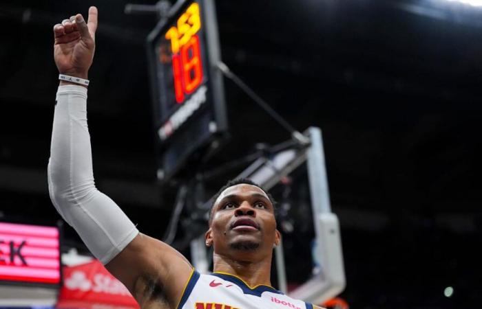 Russell Westbrook est entré dans l’histoire de la NBA dans le match Nuggets-Mavs