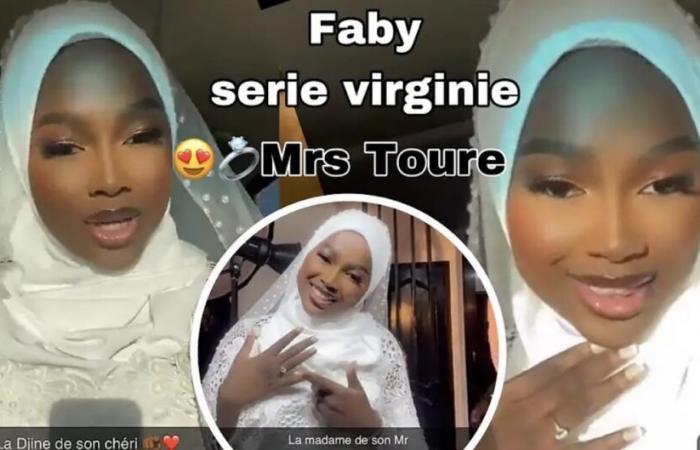 Faby de « Virginie » célèbre son mariage avec élégance