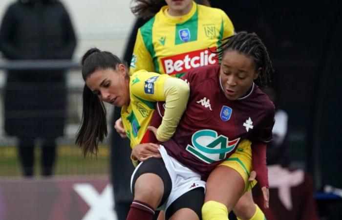 Des photos. Fin de l’aventure Coupe de France pour les filles du FC Metz, battues par Nantes