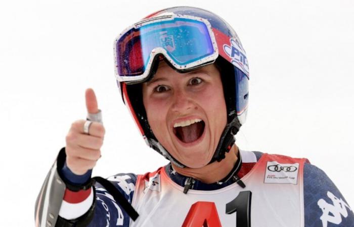 La skieuse américaine Lauren Macuga remporte sa première victoire au Super G de St. Anton et Lindsey Vonn quatrième