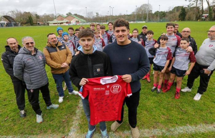 après son arrêt cardiorespiratoire, Antonin, 15 ans, retrouve son équipe de rugby