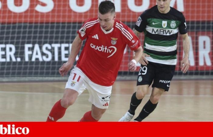 Le match nul dans le « derby » de futsal permet au Sporting de rester en tête