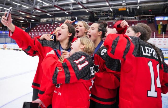 Le Canada remporte l’or au Championnat du monde féminin U18