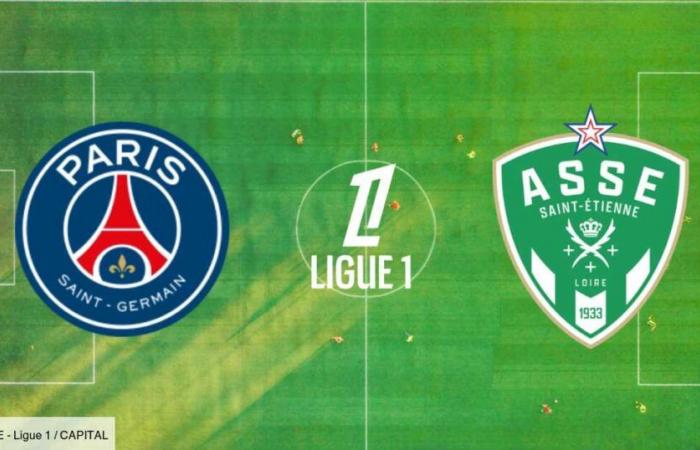 à quelle heure et sur quelle chaîne regarder le match PSG contre Saint-Etienne ?