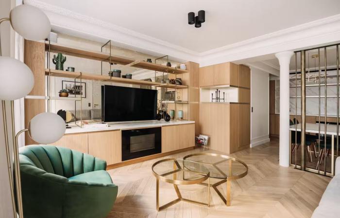 Un appartement de 65m2 à Paris proche de la Seine et du Louvre