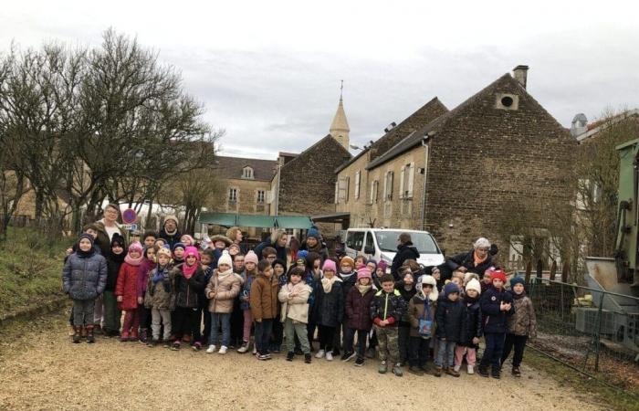 Un joli séjour à Courcelles pour les CP et CE1