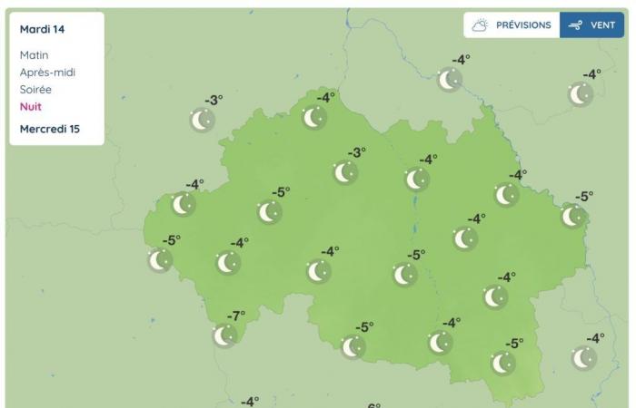 Allier (météo) – Quel temps fera-t-il le mardi 14 janvier 2025 ?