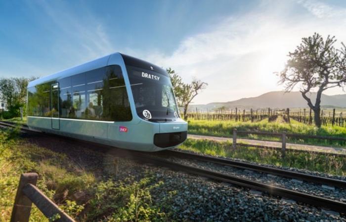 Le collectif Sud Aveyron Express mise sur Draisy, un train 100% alimenté par batterie, pour redynamiser le ferroviaire de proximité