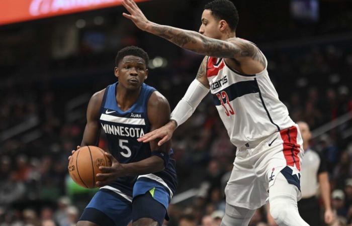 Compositions de départ projetées, rapport de blessure pour Timberwolves vs Wizards