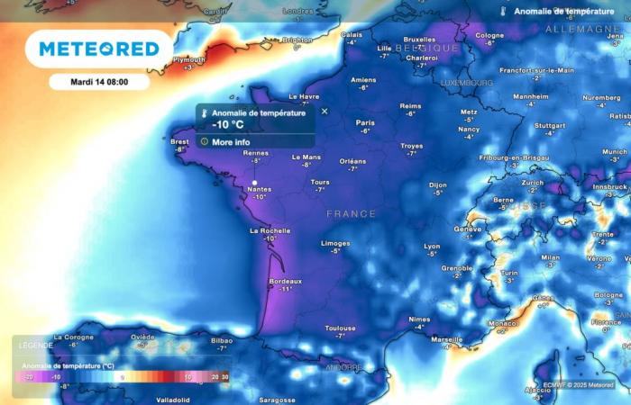 nos cartes confirment le froid polaire dans les prochaines heures ! Où fera-t-il le plus froid ?