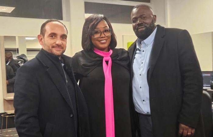 Guyanese Manuella Mona opens her hair salon in Sarcelles