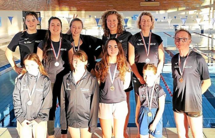 Les championnats du Morbihan et huit médailles pour les 25 ans du club de Palm Auray