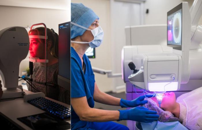 à Strasbourg, immersion avec des lasers de précision qui soignent la vision