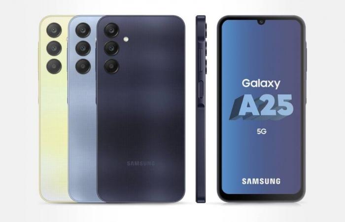 le smartphone Samsung 5G coûte 199 €