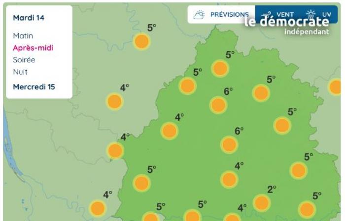 Dordogne. Quel temps fera-t-il ce mardi 14 janvier ?