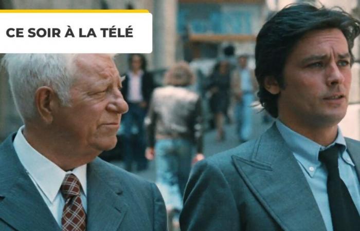 quand Alain Delon et Jean Gabin se partageaient l’affiche, c’était pour un grand film policier – Actus Ciné