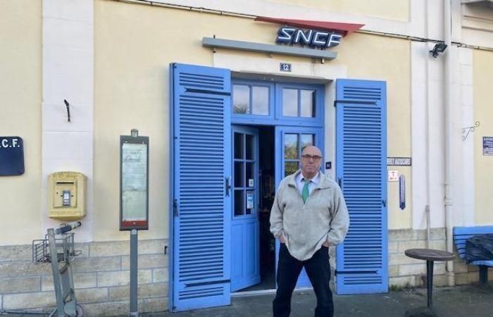 Fou de trains, il quitte Paris pour racheter une ancienne gare SNCF laissée “dans son état d’origine”