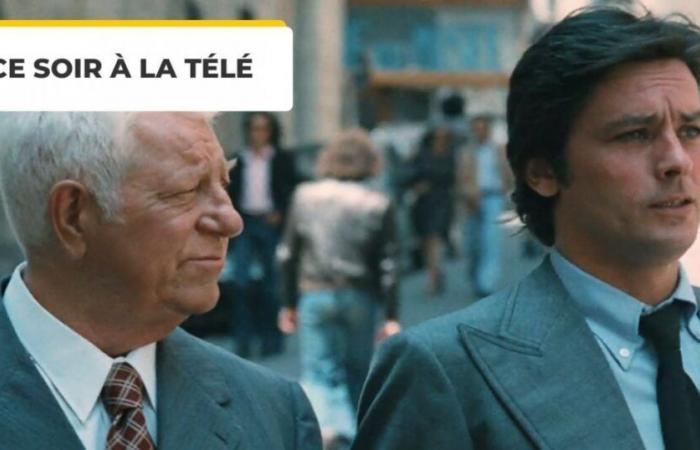 Ce soir à la télé : quand Alain Delon et Jean Gabin partageaient l’affiche, c’était pour un grand film policier : Cinéma et séries