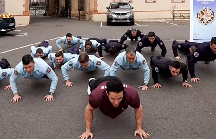 Vidéo. Le YouTubeur le plus suivi de France fait faire des pompes aux gendarmes du Tarn