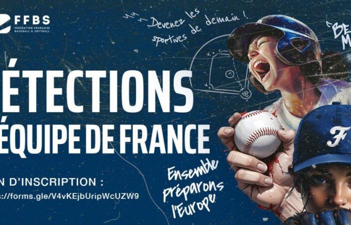 Détections Equipe de France Féminine de Baseball – Sélections et Groupes