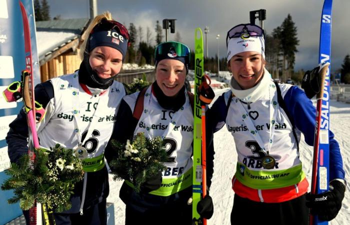 Biathlon | IBU Cup d’Arber : en démonstration à 20/20, Amandine Mengin remporte la poursuite, Voldiya Galmace-Paulin troisième, Camille Bened et Sophie Chauveau dans les fleurs | Magazine Nordique