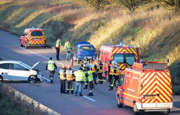 une partie de la RN57 coupée suite à un accident