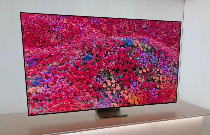 Samsung a présenté son prototype de téléviseur avec rétroéclairage RGB Micro LED au CES 2025