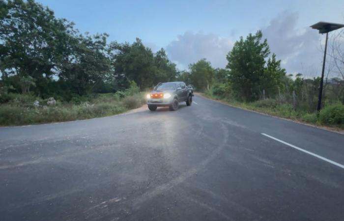 A Kourou, la route Wayabo est enfin praticable après un an de travaux