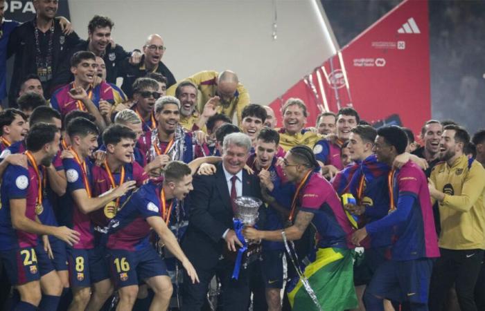 Le FC Barcelone remporte sa 15ème Supercoupe d’Espagne