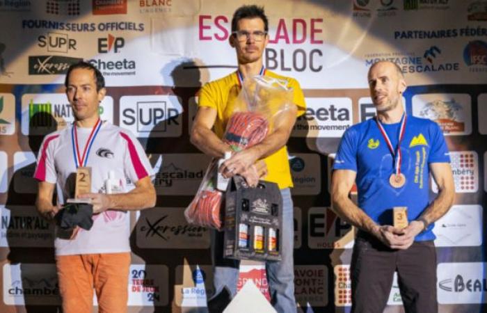 Championnat de France de bloc Vétérans à Chambéry – Résultats