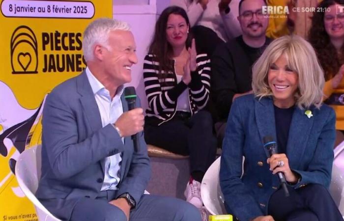 Brigitte Macron surprise par une réponse de Didier Deschamps sur leur relation