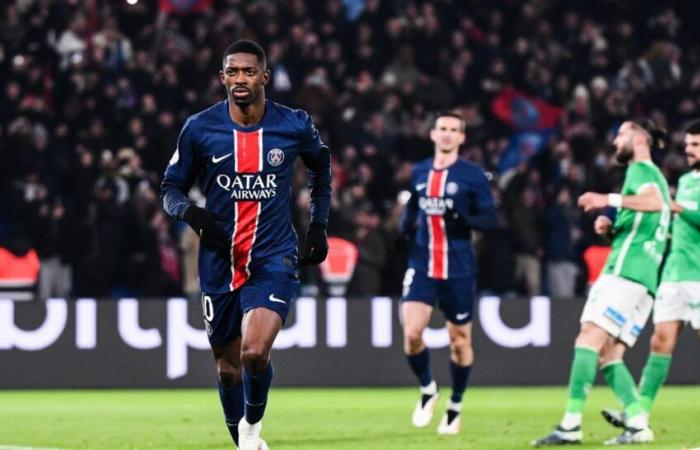 Invaincu, le PSG s’impose face à une ASSE joueuse