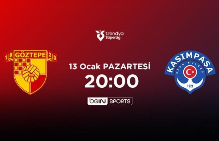 Quand a lieu le match Göztepe Kasımpaşa, à quelle heure et sur quelle chaîne ?