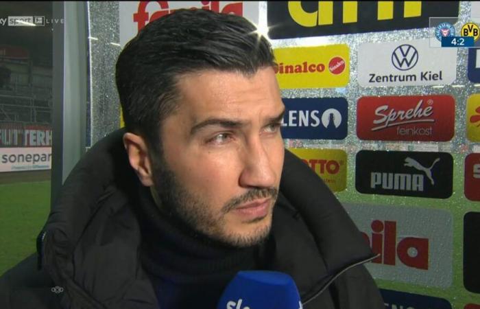 BVB : l’entraîneur Nuri Sahin complètement abasourdi après le désastre 2:4 à Kiel