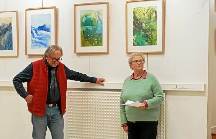 L’aquarelliste Laurence Douilly expose ses toiles au centre Jacolot du Relecq-Kerhuon