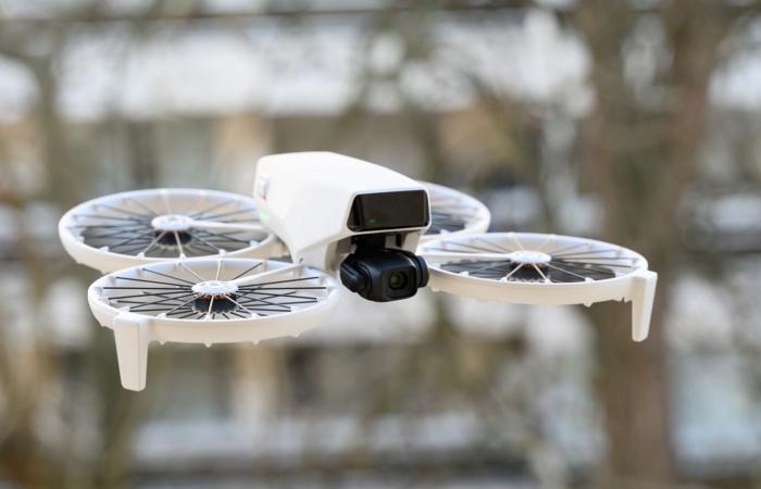 le drone léger et atypique qui filme en 4K 60p