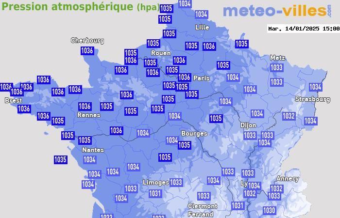 This morning of January 14 was the coldest in France in 7 years! 14/01/2025