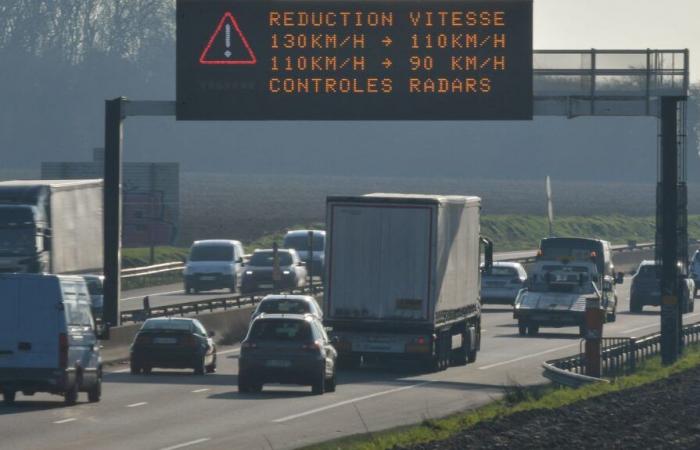 vitesse réduite à 20 km/h dans le Nord, le Pas-de-Calais et l’Oise