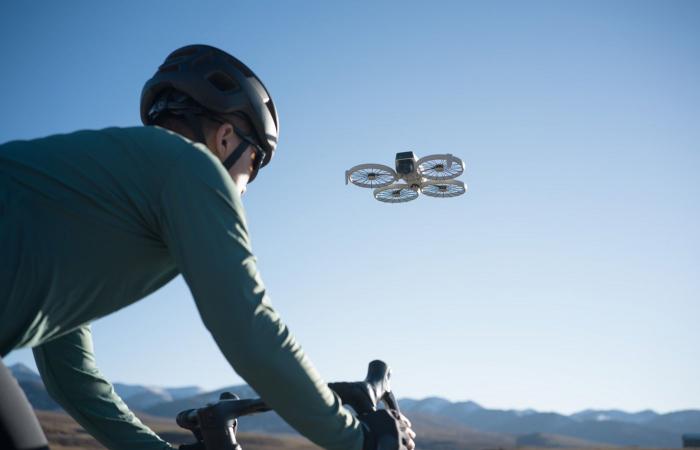 le drone léger et atypique qui filme en 4K 60p