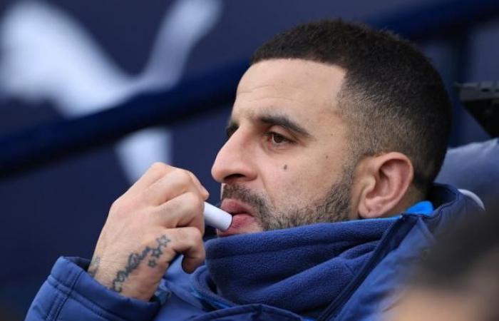 Kyle Walker absent de l’équipe de Manchester City pour le match de Brentford de mardi