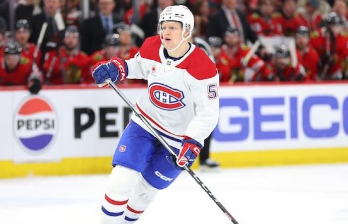 L’attaquant canadien Emil Heineman blessé dans un accident de la route