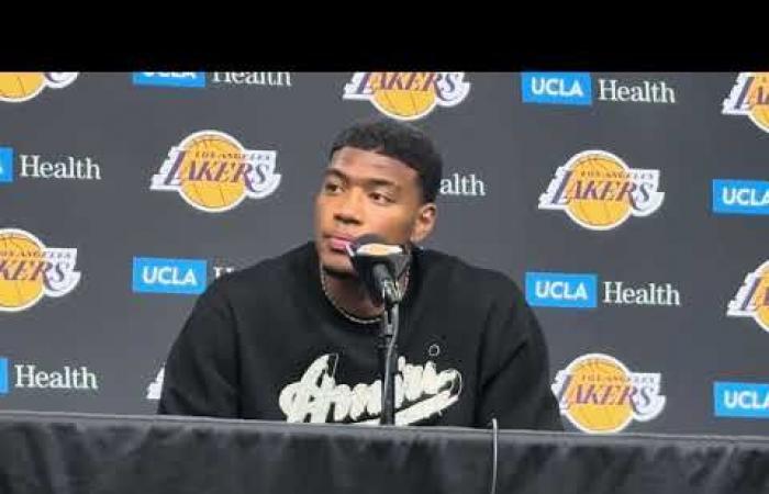 Rui Hachimura parle de la défaite des Lakers face aux Spurs et des défis de la semaine dernière