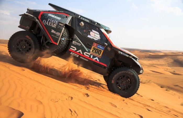 Al-Attiyah se remet en piste, Al Rajhi prend la tête du Dakar !