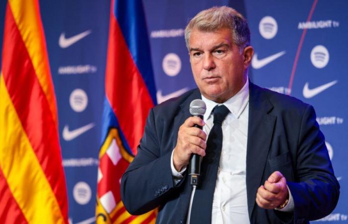 Barça, la sortie énigmatique de Laporta sur Ronald Araujo