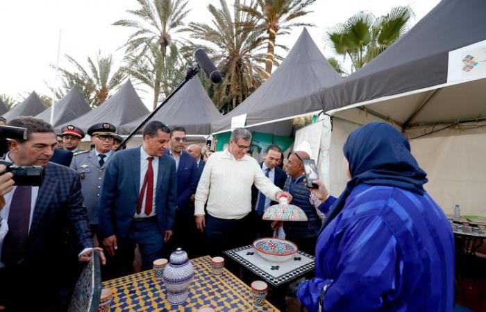 Aziz Akhannouch visits the Agadir Ida-Outanane craft fair