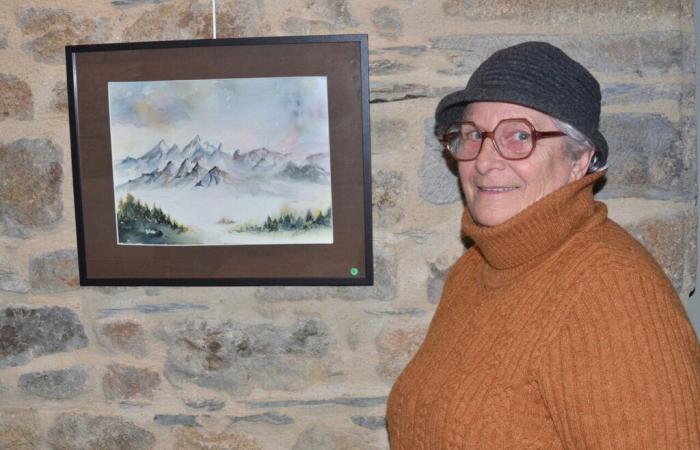 aquarelles de l’artiste vincentienne Isabelle Sevin à la médiathèque