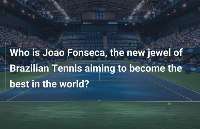 Qui est Joao Fonseca, le nouveau joyau du tennis brésilien qui ambitionne de devenir le meilleur mondial ?