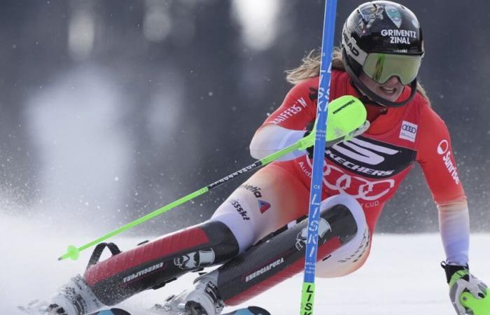 Slalom nocturne féminin à Flachau